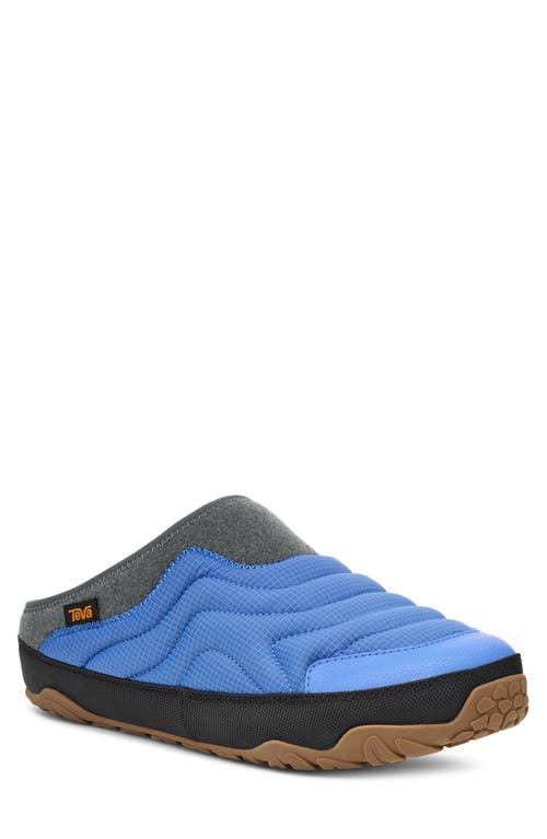 Teva ReEmber Terrain Quilted Mule in Palace Blue 