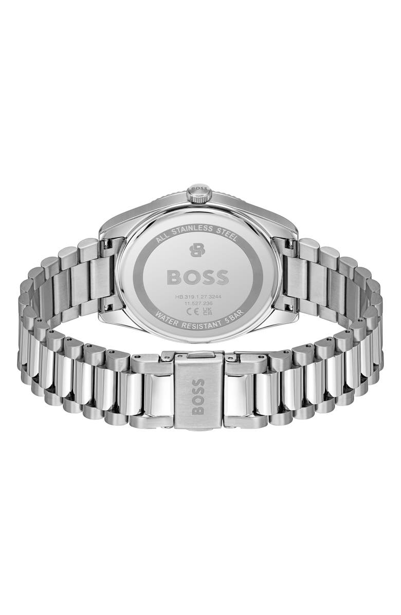 BOSS Cheswick Bracelet Watch, 40mm, Alternate, color, 