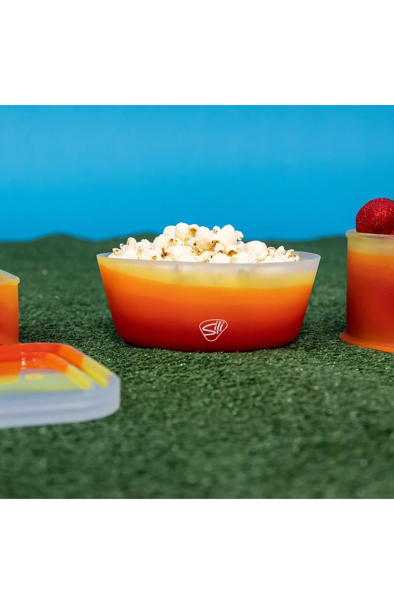 Silipint Silicone Squeezeabowl 18oz 4 Pk, Alternate, color, Multicolored