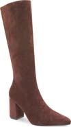 BERNESS Faux Suede Knee High Boot