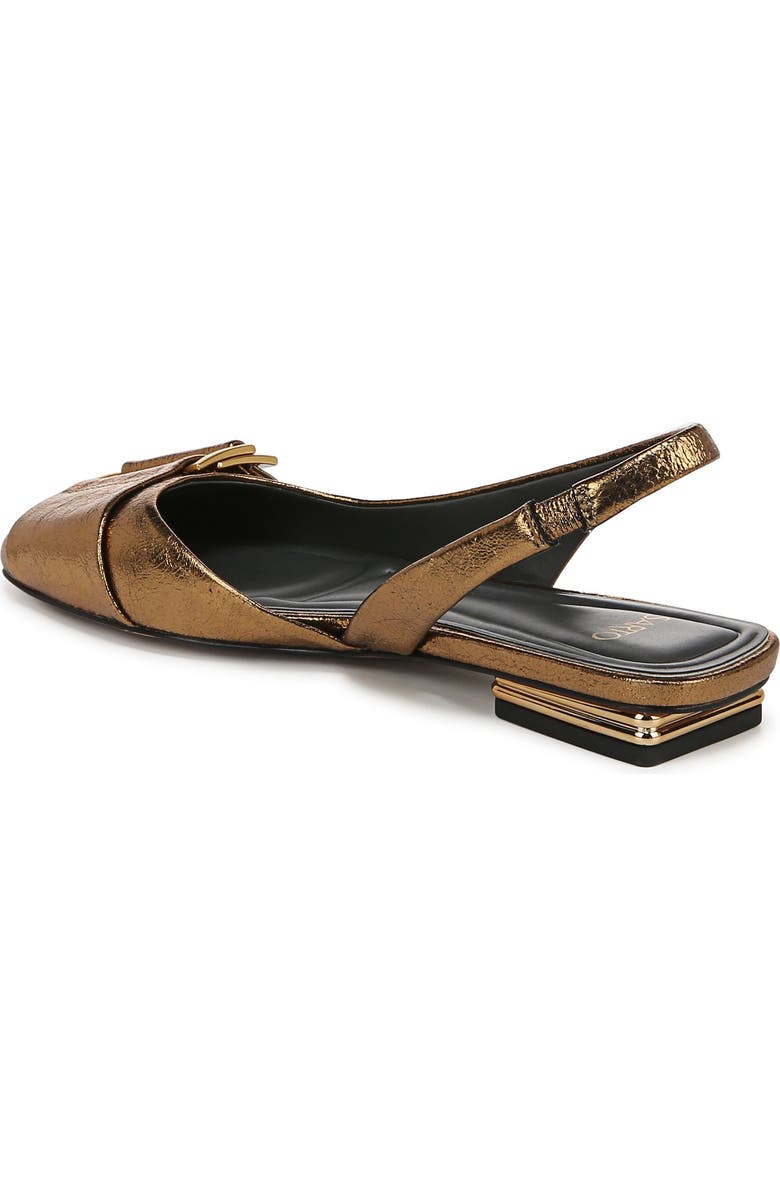 SARTO by Franco Sarto Tracy Slingback Half D'Orsay Flat, Alternate, color, Bronze
