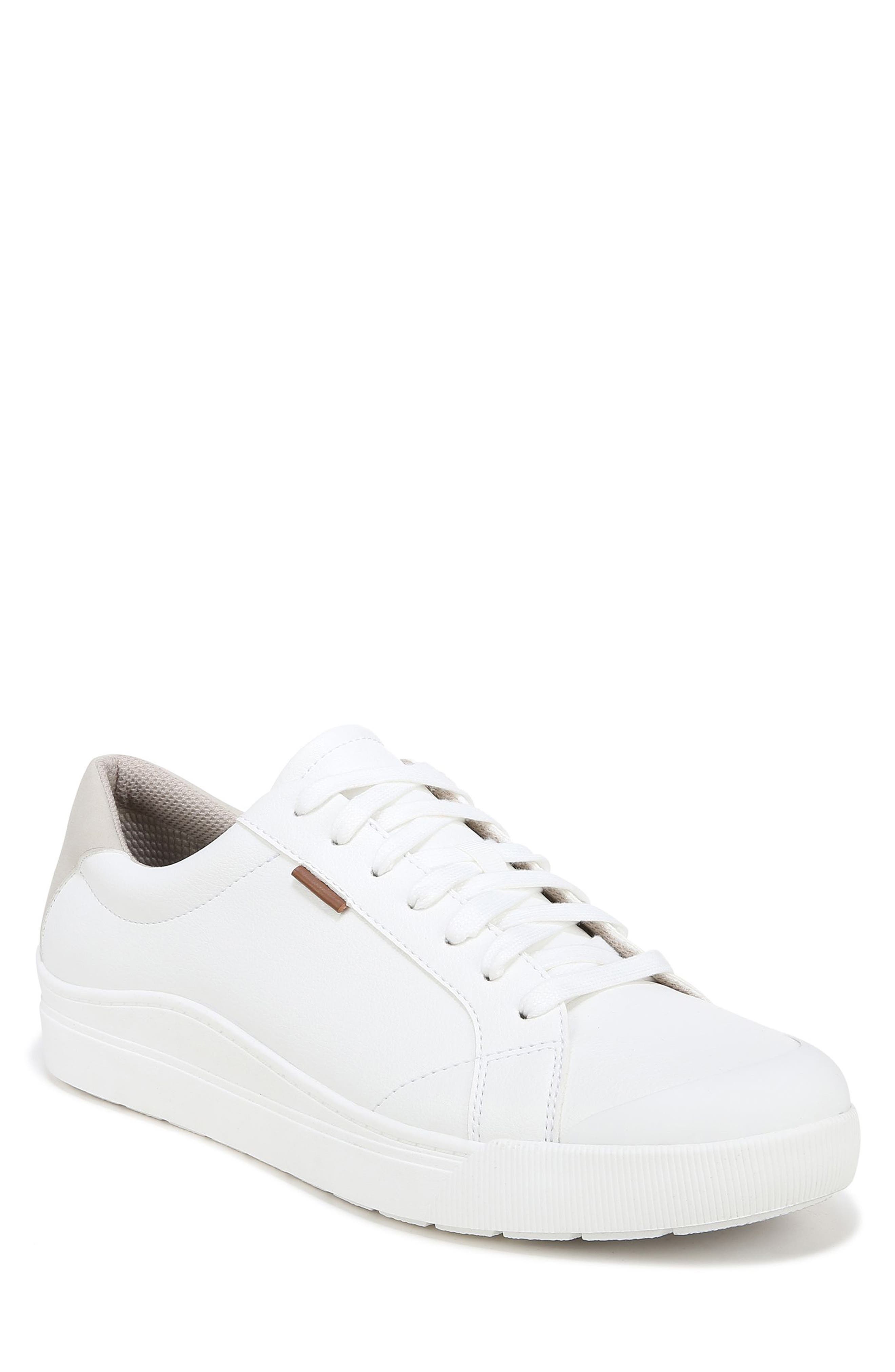Dr. Scholl's Time Off Sneaker, Main, color, White