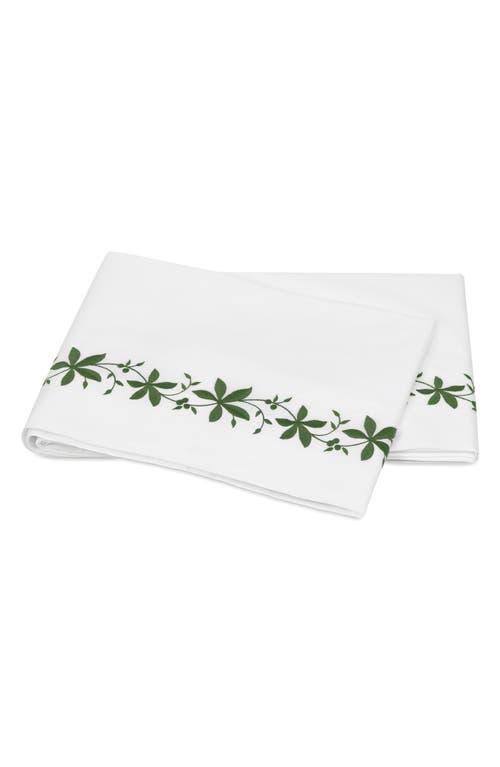 Matouk Callista 500-thread Count Cotton Percale Fitted Sheet