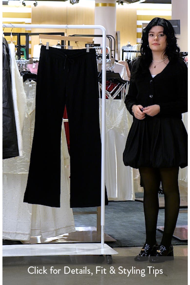Loved Fleece Flare Leg Sweatpants video
