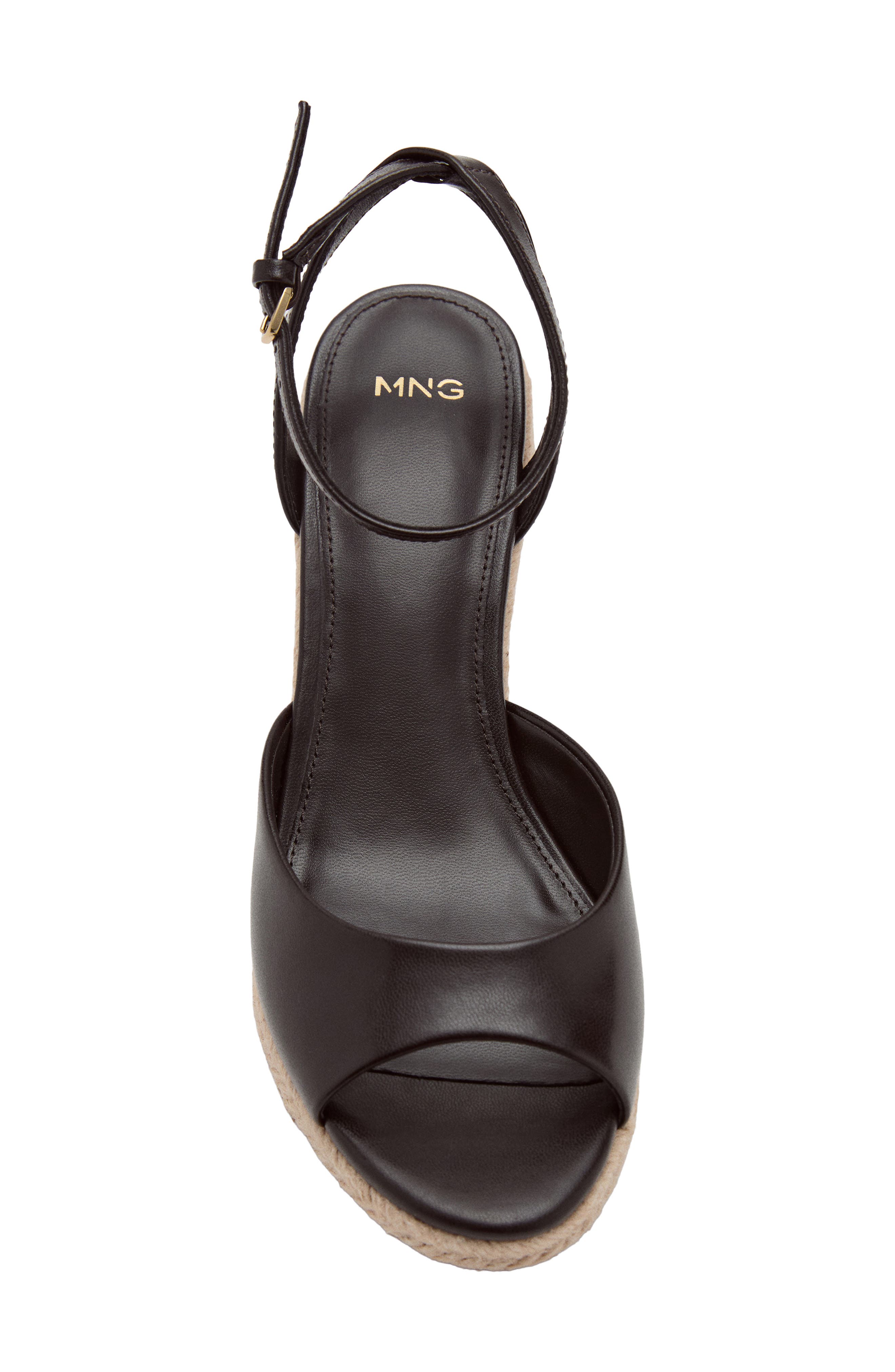 Transparent Slide Sandal, Alternate, color, BLACK