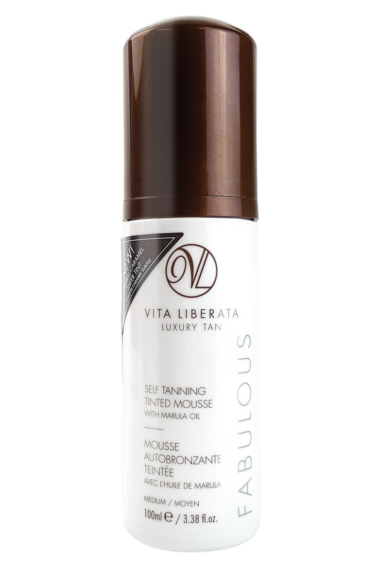 Fabulous Self Tanning Tinted Mousse, Main, color, MEDIUM