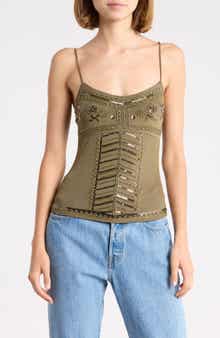 Beaded Sequin Camisole