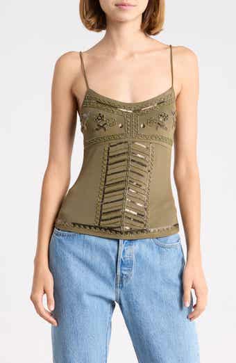 Beaded Sequin Camisole