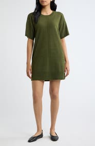 CITY BLUES Crewneck Sweater Dress