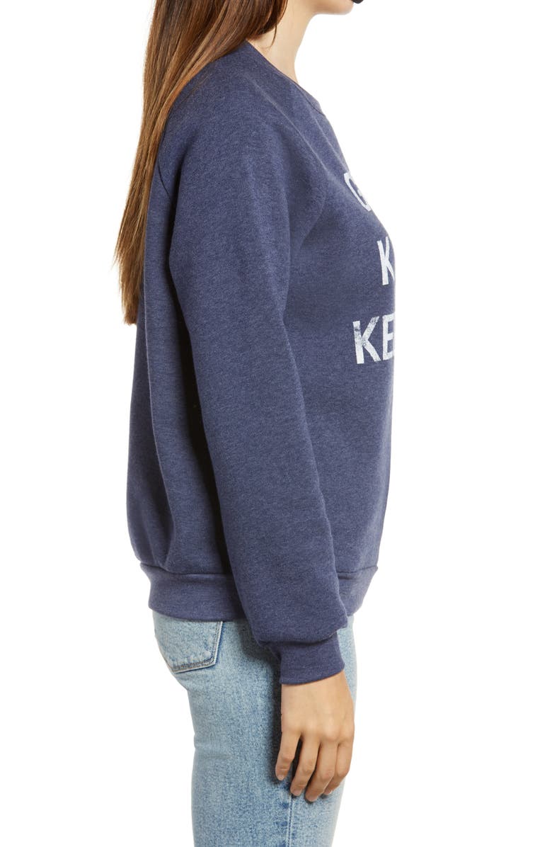 Project Social T Gotta Keep On Graphic Sweatshirt, Alternate, color,