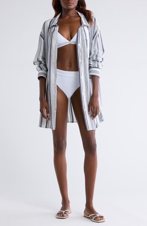 Oversized Cover-Up Shirt