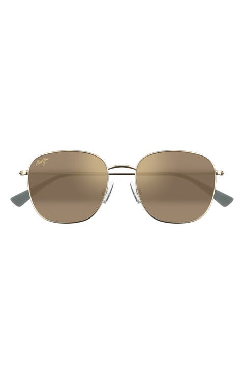 Olali AF 55mm Polarized Square Sunglasses