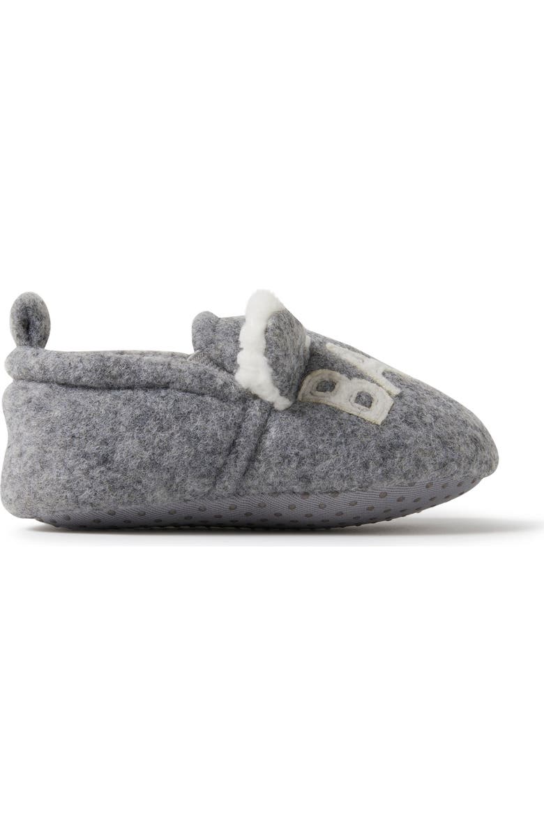 DEARFOAMS Casey Baby Bear Family Scuff Slipper, Alternate, color, Light Heather Grey