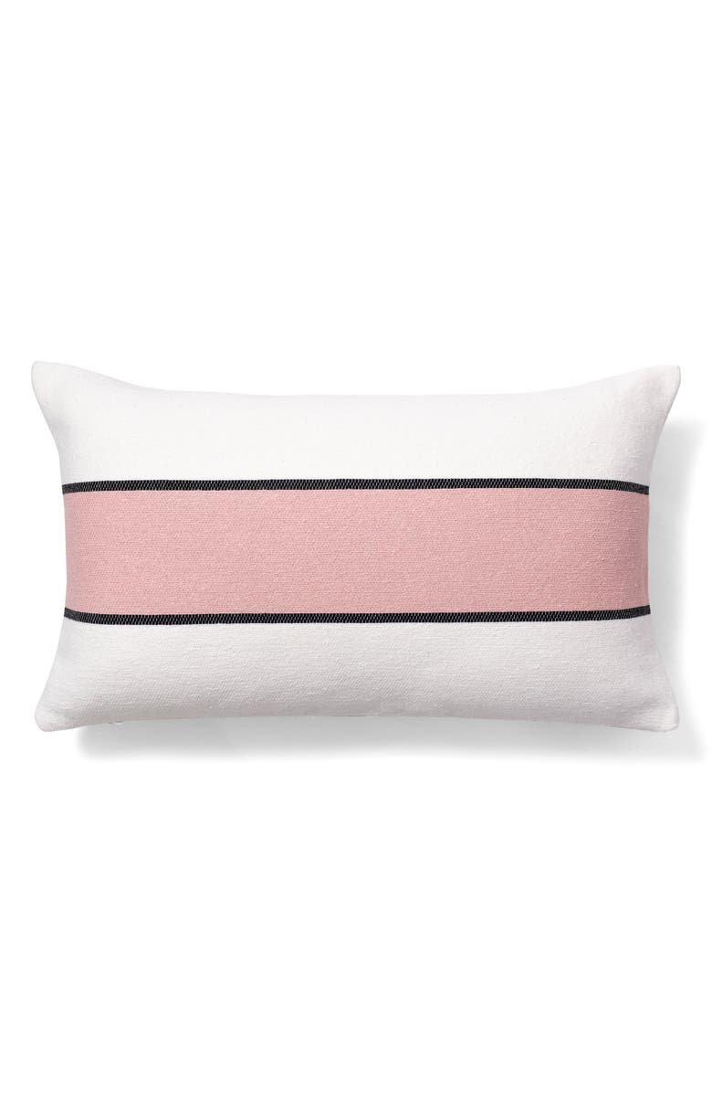 Brooks Brothers Stripe Decorative Throw Pillow, Main, color, Blush