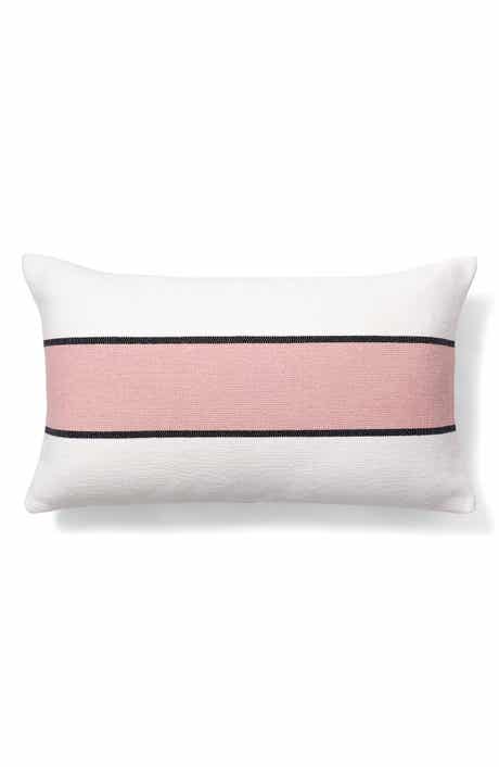 Striped Decorative Lumbar Throw Pillow