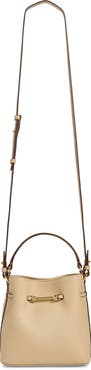 Strathberry Mini Corda Leather Bucket Bag