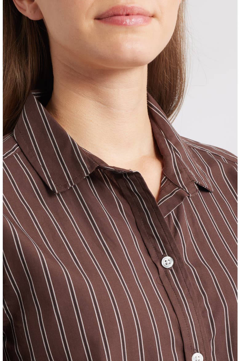 Belly Cotton Shirt, Alternate, color, ROCKY ROAD