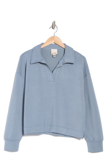 INDUSTRY REPUBLIC CLOTHING INDUSTRY REPUBLIC CLOTHING COLLARED SCUBA SWEATER