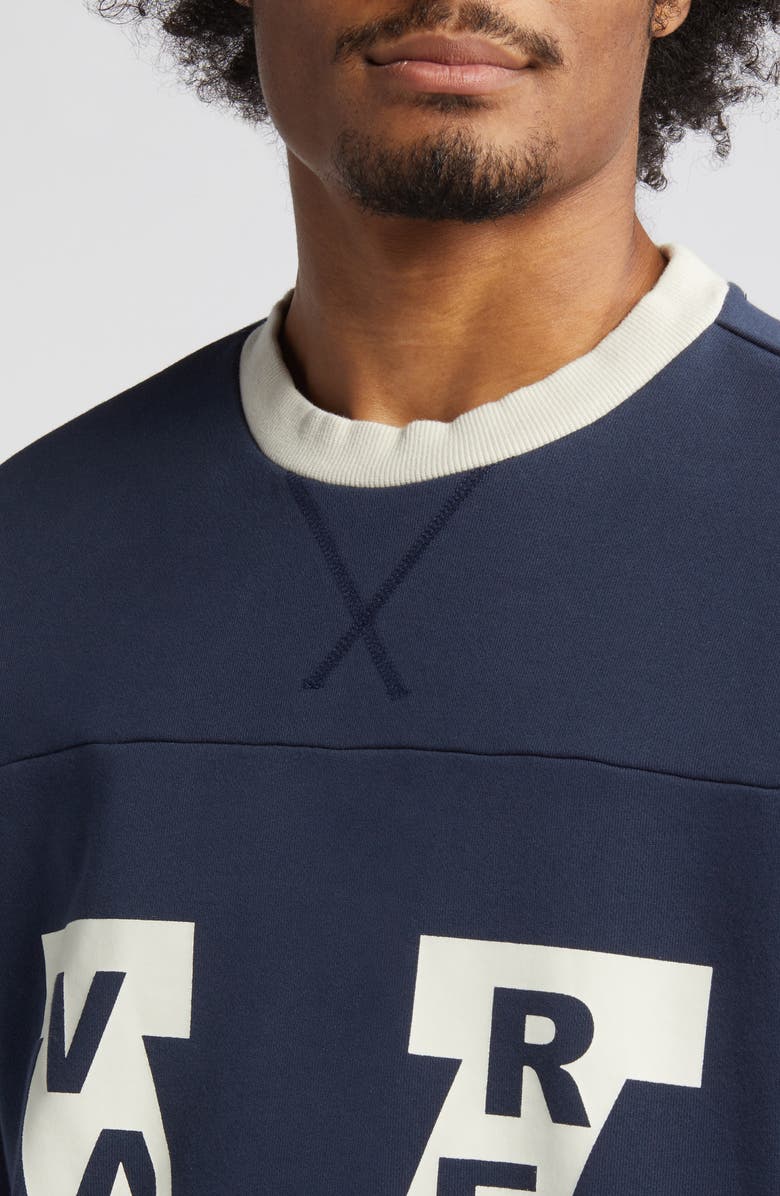 Falling Forward Vancouver Hockey Jersey Sweatshirt, Alternate, color, 