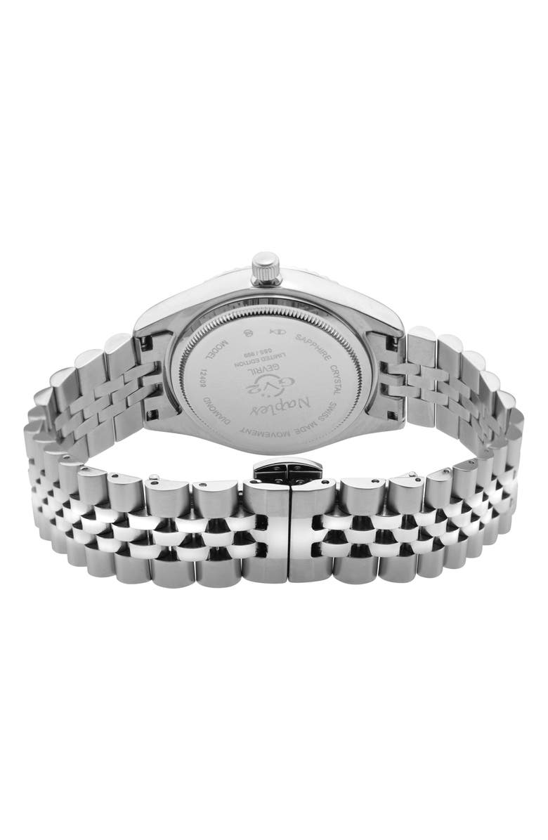 GV2 Naples Swiss Diamond Watch, 34mm - 0.146ct., Alternate, color, Silver