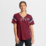 FANATICS Women's Fanatics Burgundy Colorado Avalanche Offside Athena T-Shirt