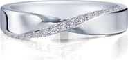 Lafonn Twist Simulated Diamond Band Ring
