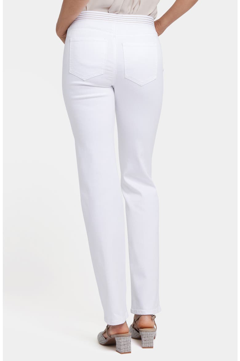 Marilyn No Gapper Straight Leg Jeans, Alternate, color, OPTIC WHITE