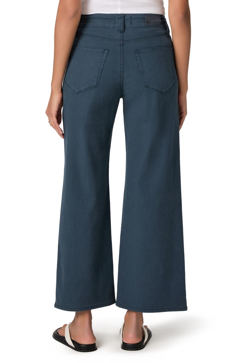 Anessa High Waist Ankle Wide Leg Pants, Alternate, color, VINTAGE NAVY MOONLIGHT