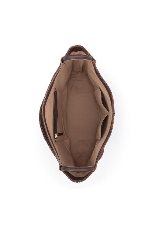 The Sak Los Feliz Large Tote Leather Bag In Brown