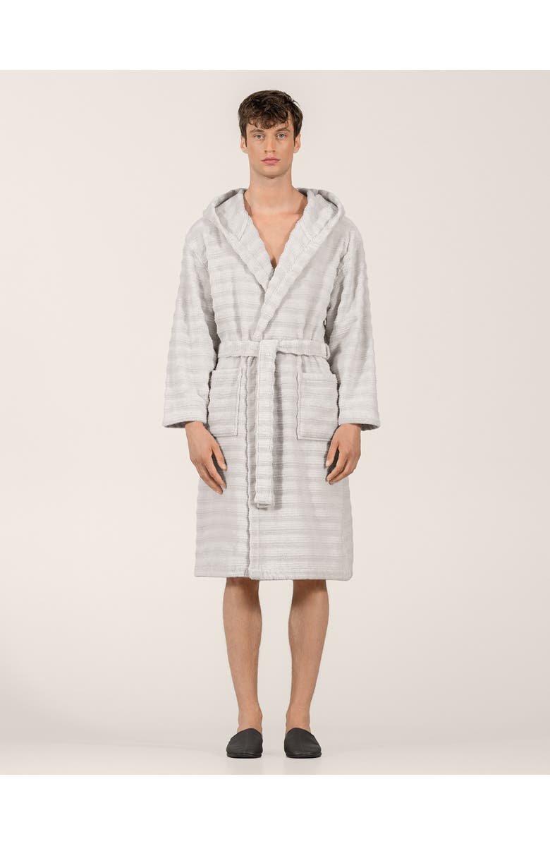 Togas Galio Unisex Bathrobe, Alternate, color, Grey