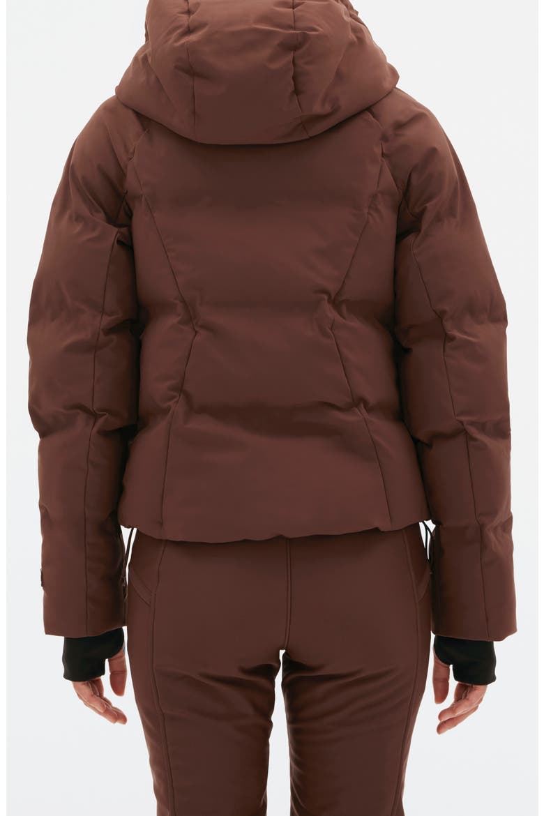 Georgie Puffer Jacket, Alternate, color, SPIKED COCOA