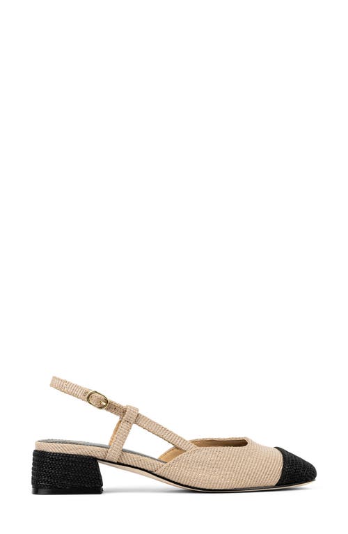 DONALD PLINER DONALD PLINER WOVEN SLINGBACK PUMP 