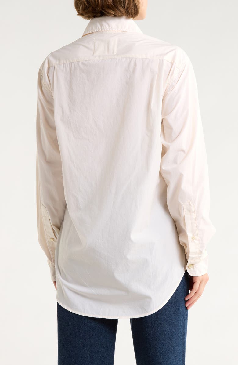 CISSA The Mens Cotton Button-Up Shirt, Alternate, color, Shell