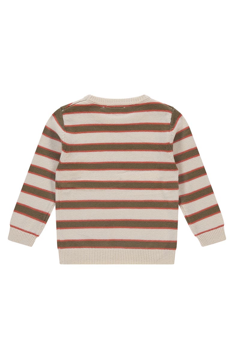 Stains and Stories by Babyface Multi-Stripe Knit Sweater, Alternate, color, Off White