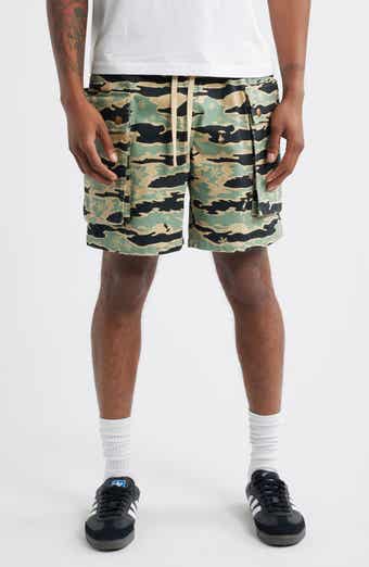 Billionaire Boys Club BB Camo Drawstring Cargo Shorts