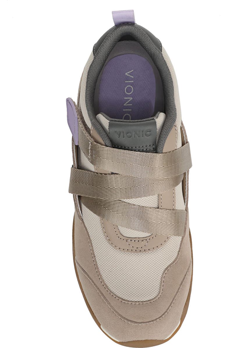 Vionic Walk Slim Gia Sneaker, Alternate, color, Parchment