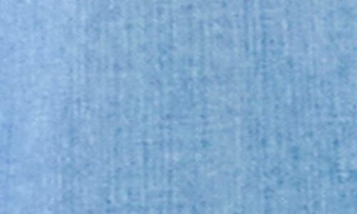 BILLY T BILLY T FLOWER PATCH EMBROIDERED DENIM BUTTON-UP SHIRT 