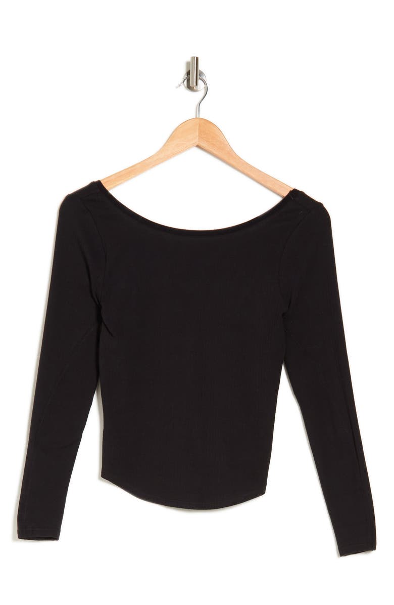 Free People Long Run Layering Long Sleeve Top, Alternate, color,