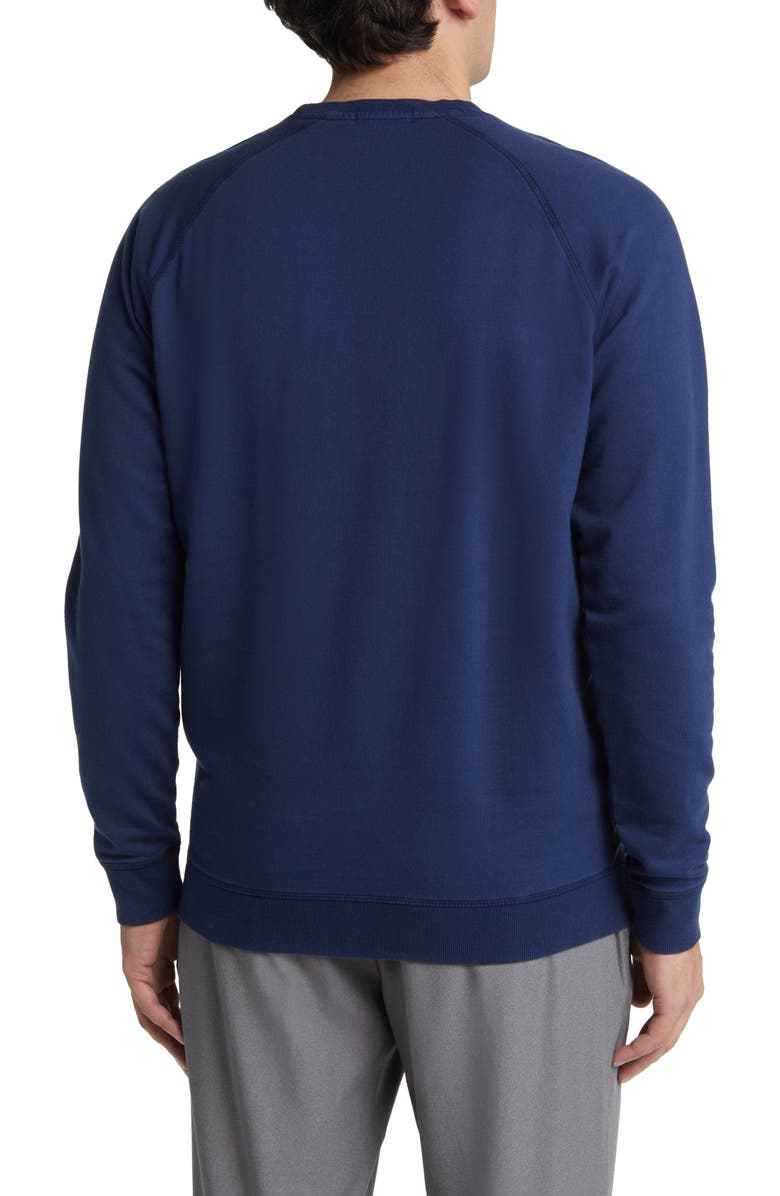Peter Millar Lava Wash Crewneck Sweatshirt, Alternate, color,