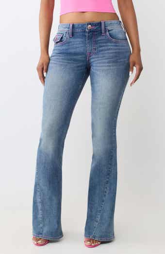 Joey Ladder Flap Flare Jeans