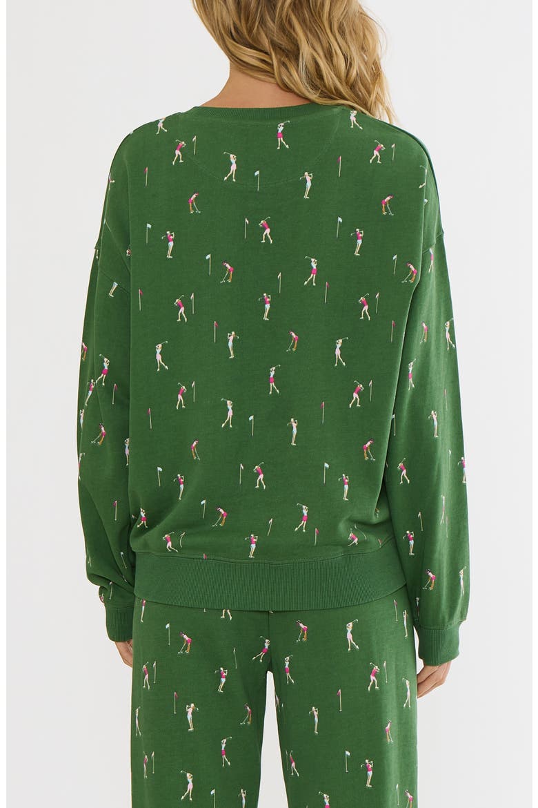 Devyn Oversize Sweatshirt, Alternate, color, UNDER PAR
