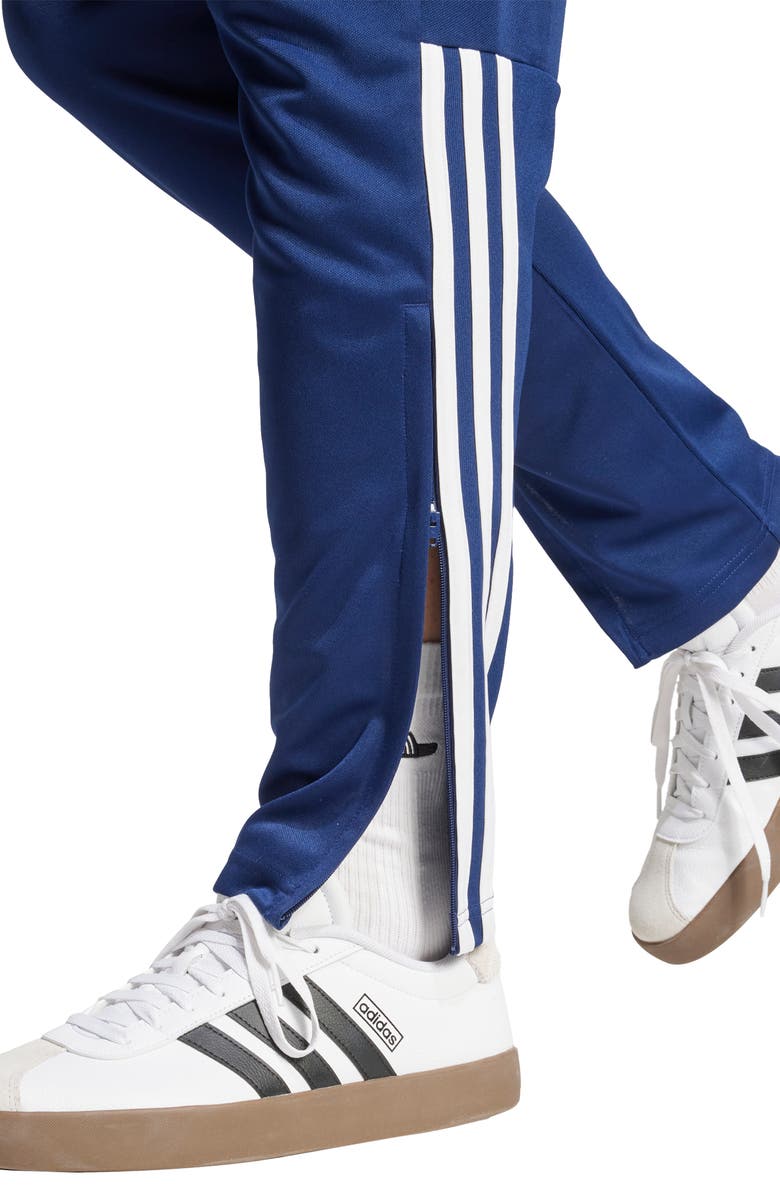 adidas Sereno 3-Stripes AEROREADY Slim Pants, Alternate, color, Dkblue/Whi