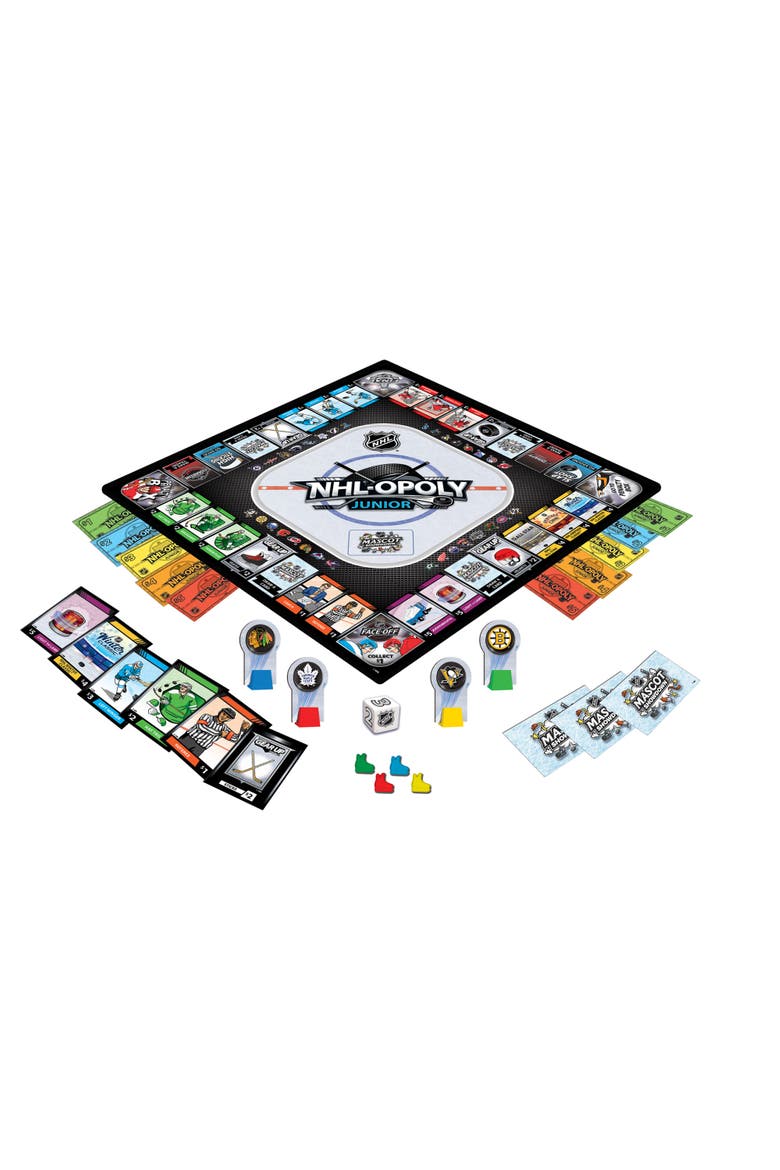 NHL Opoly Junior, Alternate, color, Multicolor