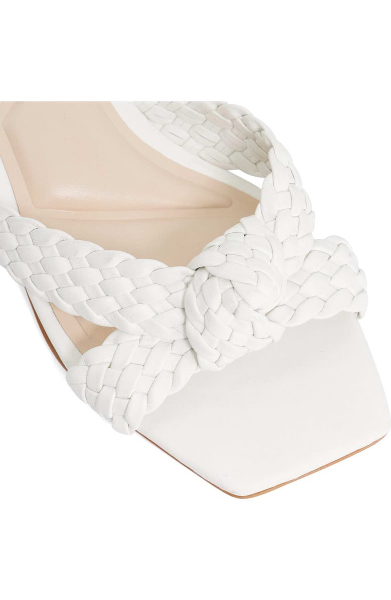 Dune London Lacees Block Heel Sandal, Alternate, color, White