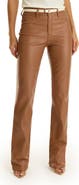 The Noli Shop Aria Coated Flare Jean