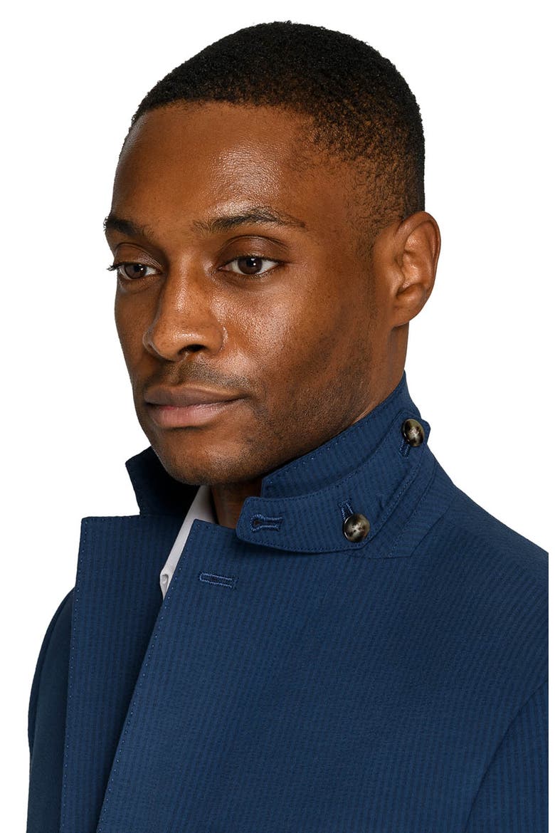 Sterling Seersucker Blazer, Alternate, color, NAVY