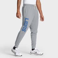 Nike Men's Nike Gray Detroit Lions Sideline Ground Game Performance Taper Pants