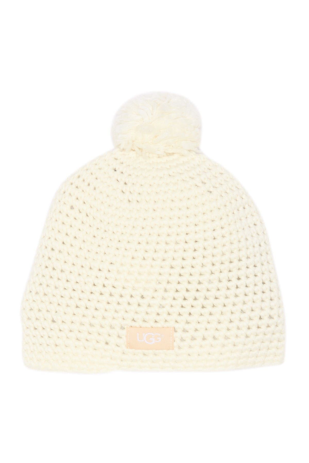 UGG® Yarn Pompom Knit Beanie