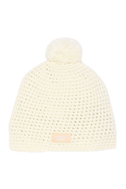 Yarn Pompom Knit Beanie