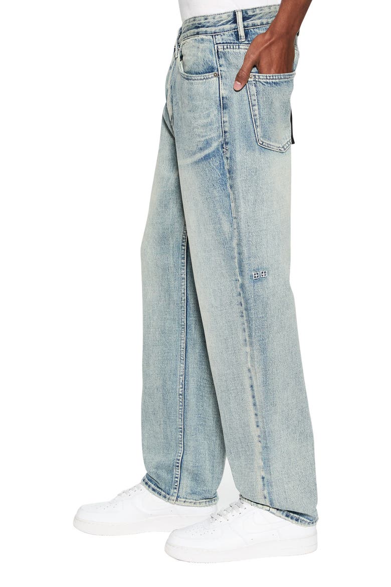 Anti K Punk Baggy Jeans, Alternate, color, DENIM